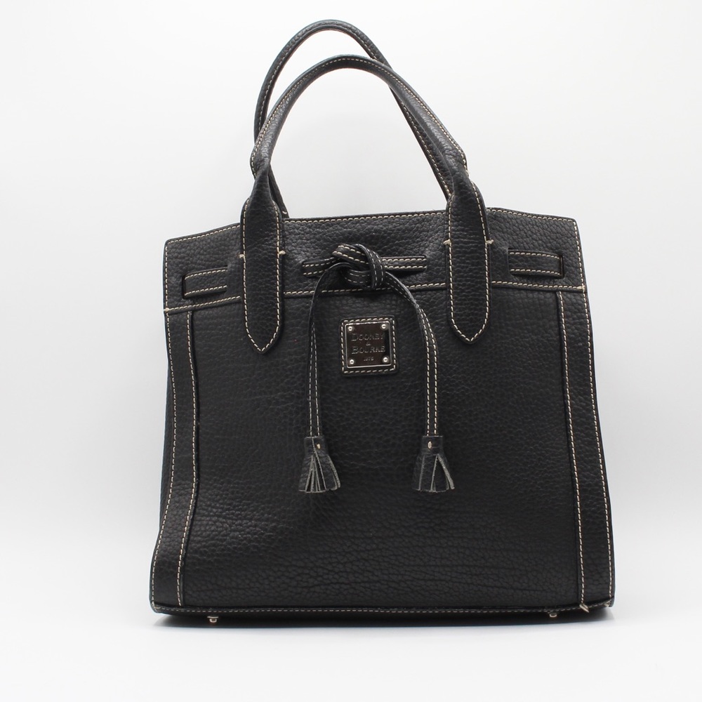 Dooney & Bourke Purse Black Pebble Grain Leather